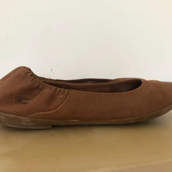 Camel Active leather tan ballet flats size 9 - Picture 10 of 10